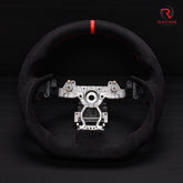 Revolve Alcantara Steering Wheel for INFINITI 2007-2016 G37 QX50 Q60 G35 - revolvesteering
